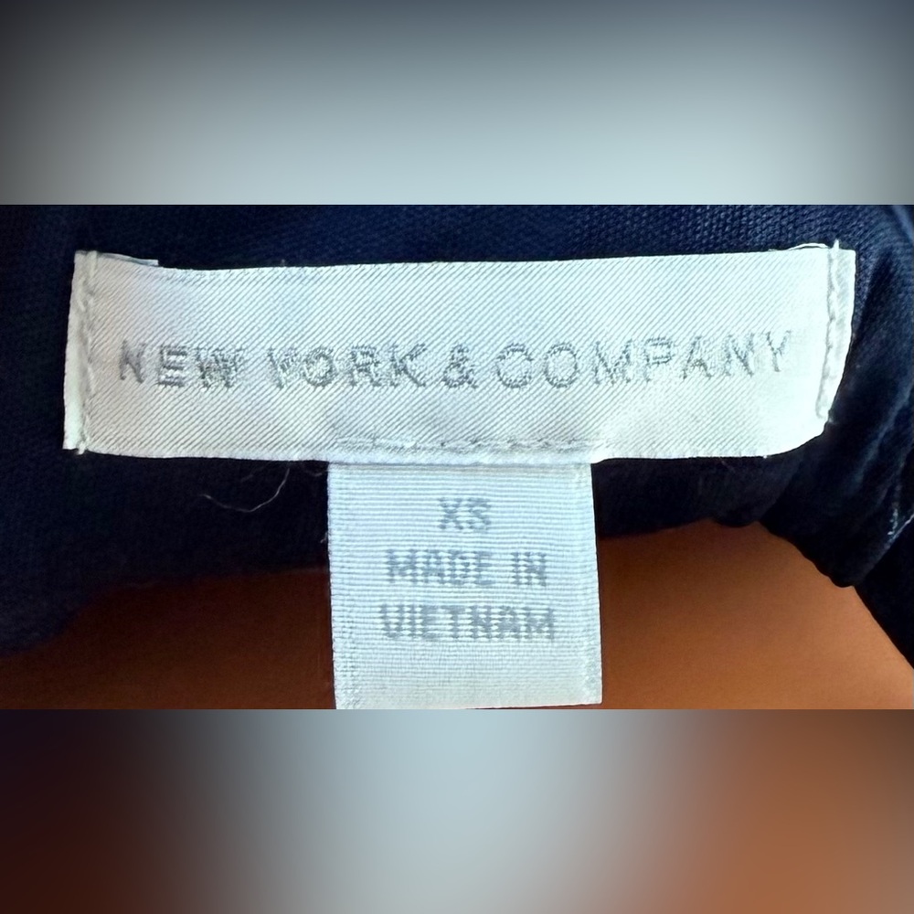 New York & Company Dark Blue Dress - Picture 12 of 12